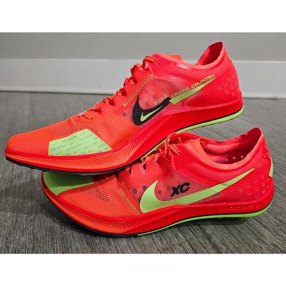 New! Mens US 12 NIKE ZOOMX DRAGONFLY XC DISTANCE SPIKES ORANGE DX7992-800 main image 6